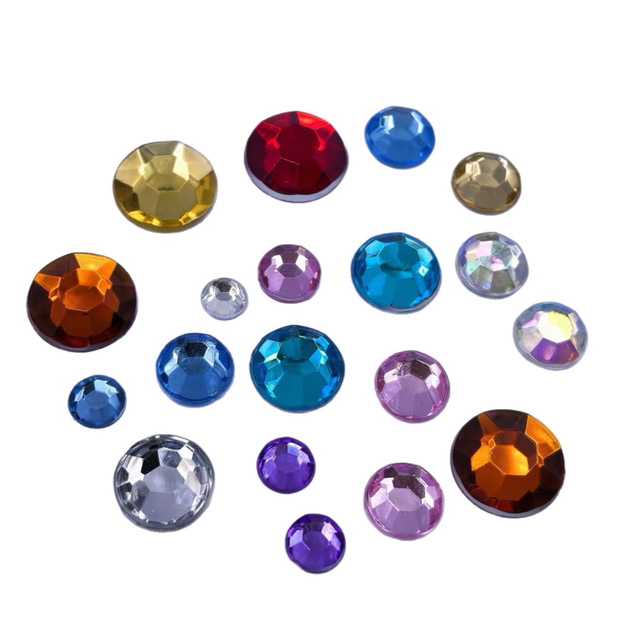 Wholesale supply of 2-20MM flat drill no hole imitation table acrylic drill nail accessories Taiwan acrylic drill sub