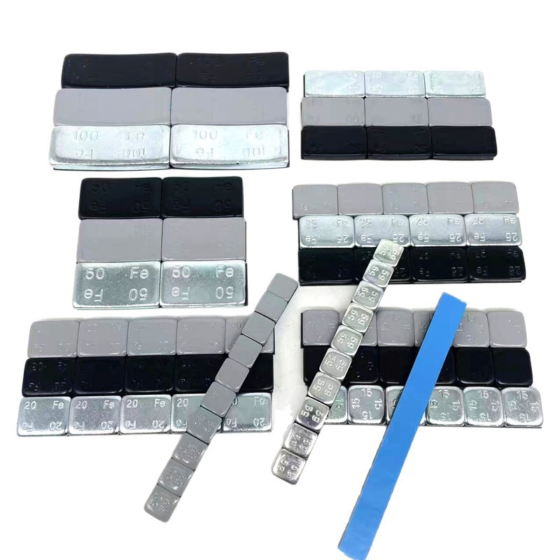 Car Tire Balance Block Sticky Block High Viscosity Dynamic Balance Lead Block Wheel Hub Balance Block Steel Counterweight Block