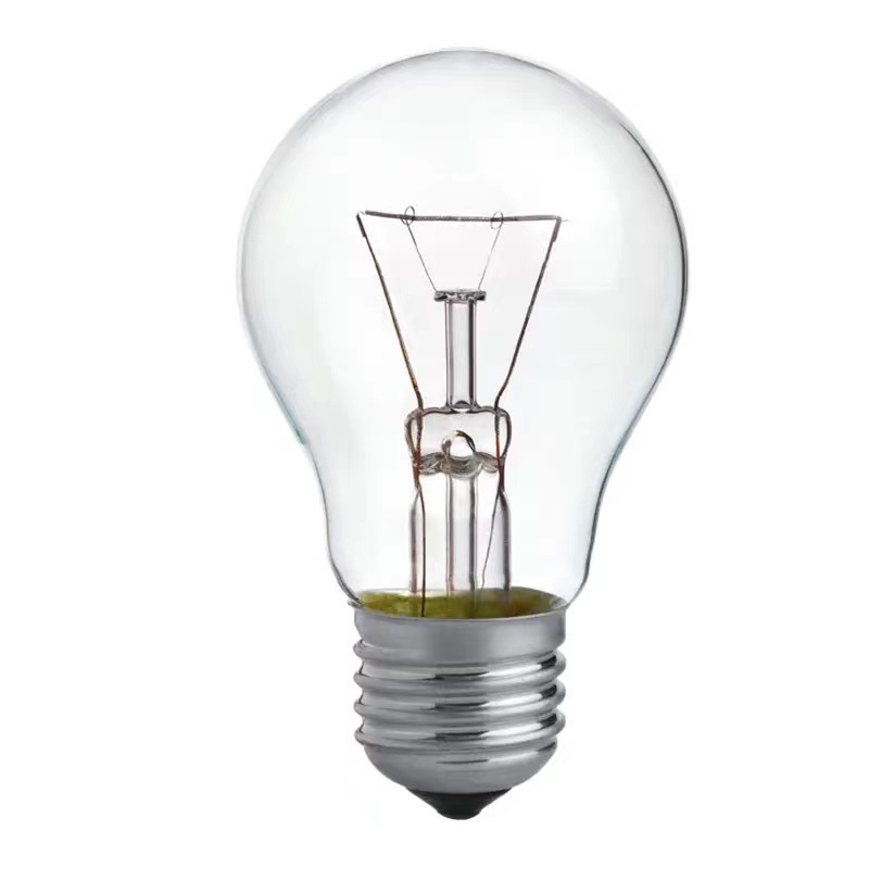 A60 Incandescent Lamp Bulb E27 Tungsten Filament Bulb 220-240V Bulb Screw Standard Bulb Ball Bulb