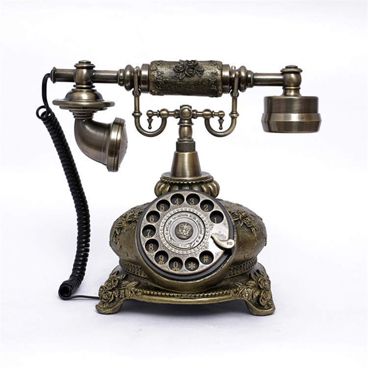 Zhizhen factory antique telephone turntable old-fashioned European style creative fashion retro landline 108