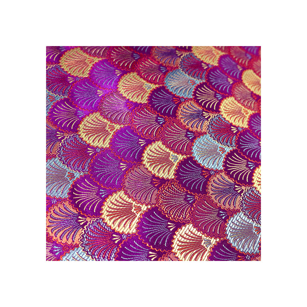 National style shell grain brocade Mongolian robe fashion fabric bags crafts brocade cloth wholesale