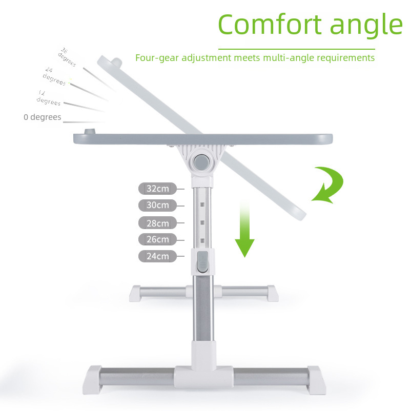 Laptop Desk Bed Desk Foldable Lazy Small Table Bedroom Student Dormitory Study Table Simple