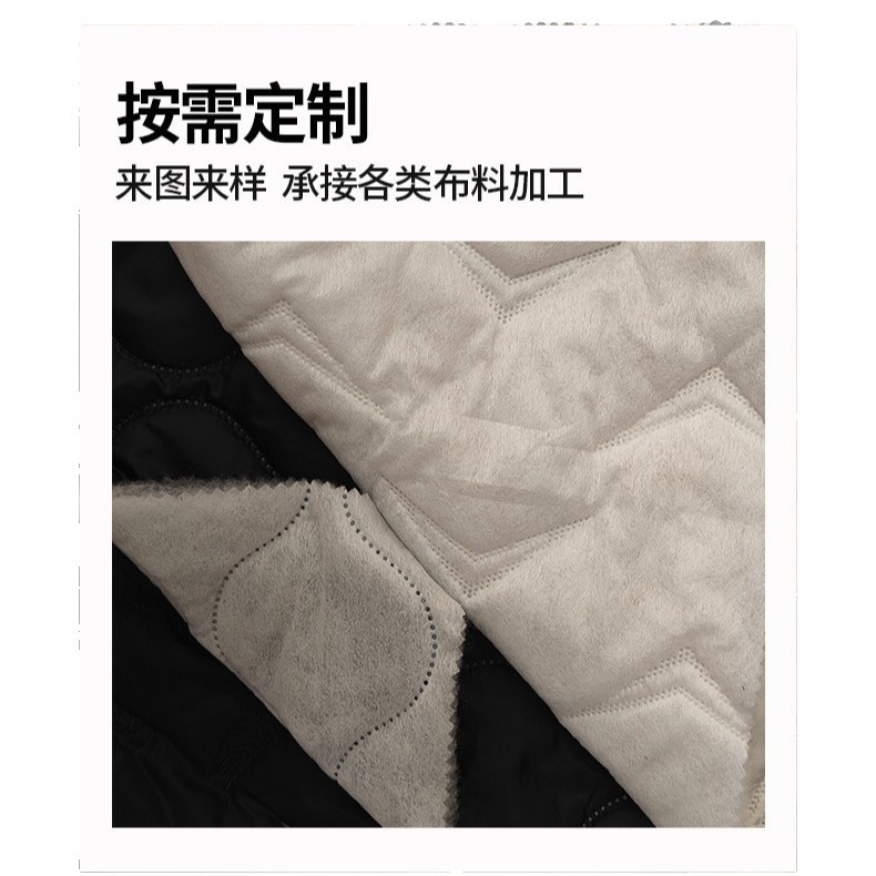 Factory Direct Sales of Velvet 5*5 Ultrasonic Embossed Quilted Fabric for Toy Covers, Sofa Covers, and Cushion Fabrics