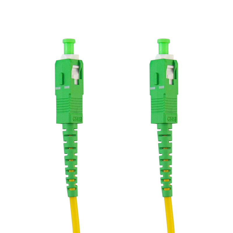 Radio and Television grade SC/APC-SC/APC-SM-3.0mm fiber jumper single mode single core pigtail jumper