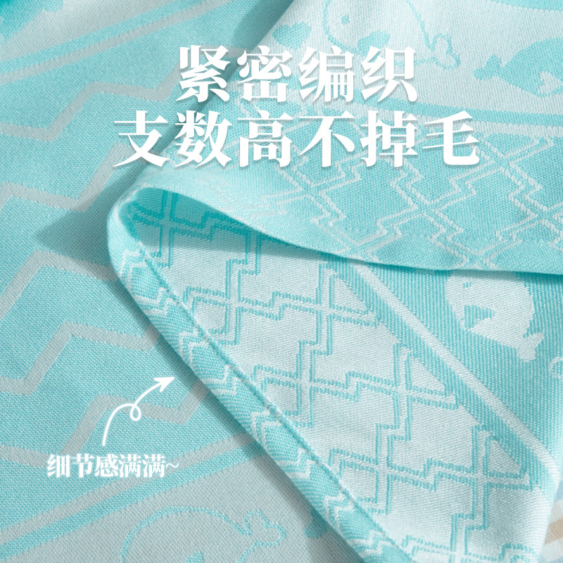 Bamboo Fiber Children's Cooling Blanket Summer Cooling Blanket Bamboo Fiber Throw Blanket Office Nap Blanket Summer Cooling Quilt