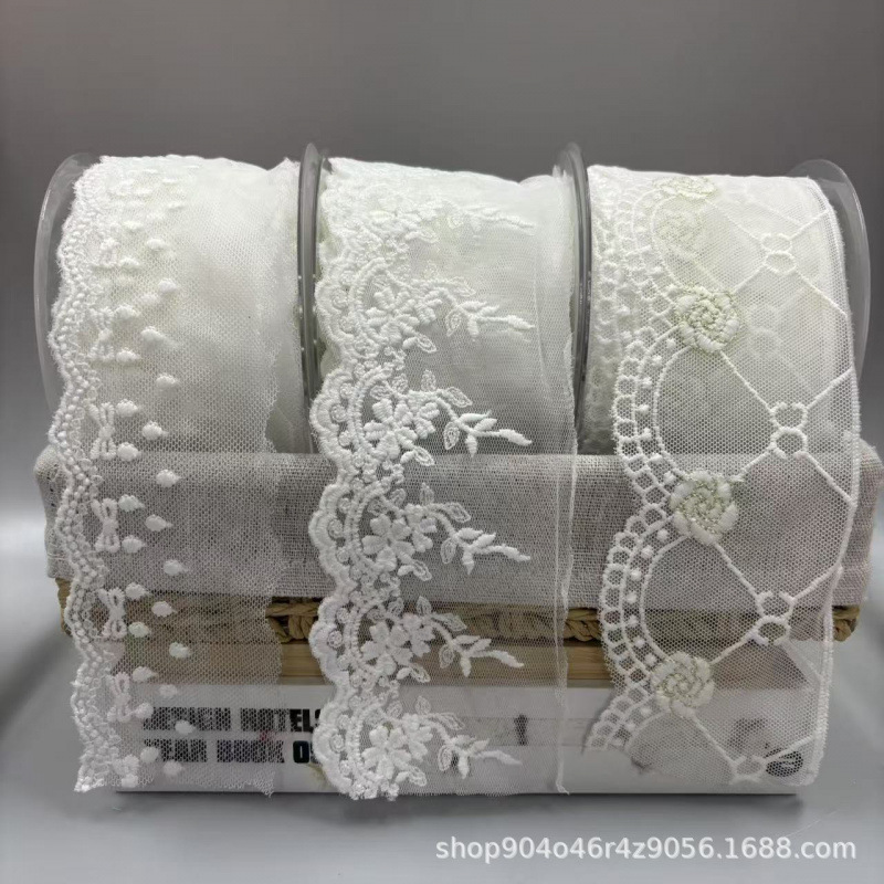 Широкие кружевные аксессуары мягкие эластичные декоративные элементы