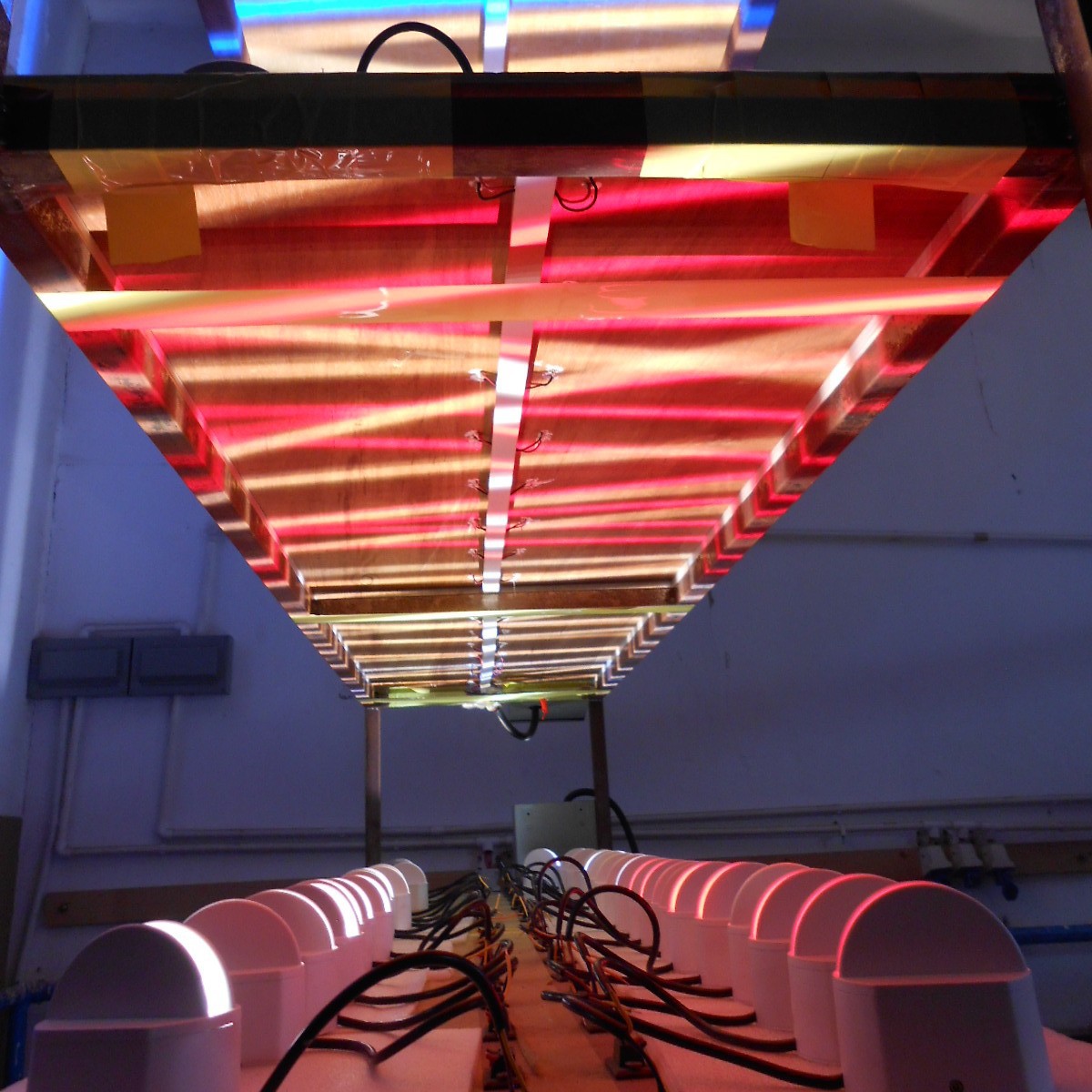 180-градусный светильник для подоконников Knife RGBW, уличный ландшафтный светильник для коридоров, DMX512 атмосфера для дверей и окон