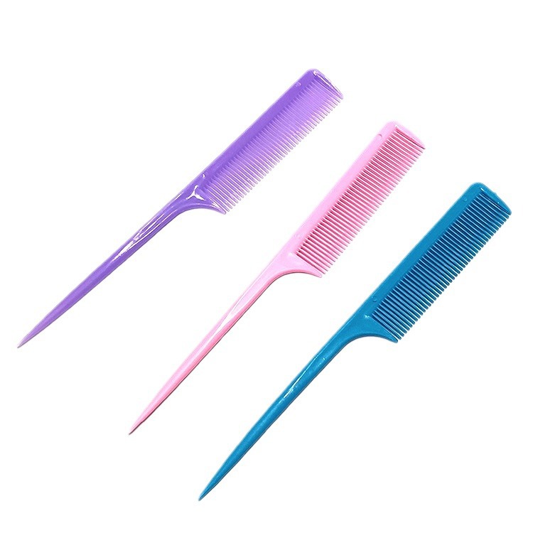 Hairdressing Professional Makeup Hair Tools Comb Plastic Pointed Tail Comb Hair Comb Evening Comb Pick Long Hair Comb Small Gift