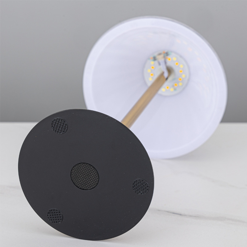 Cross-Border Pumpkin Led Night Light Hotel Restaurant Bedroom Bedside Rechargeable Table Lamp Metal Lighting Decorative Bedside Lamp