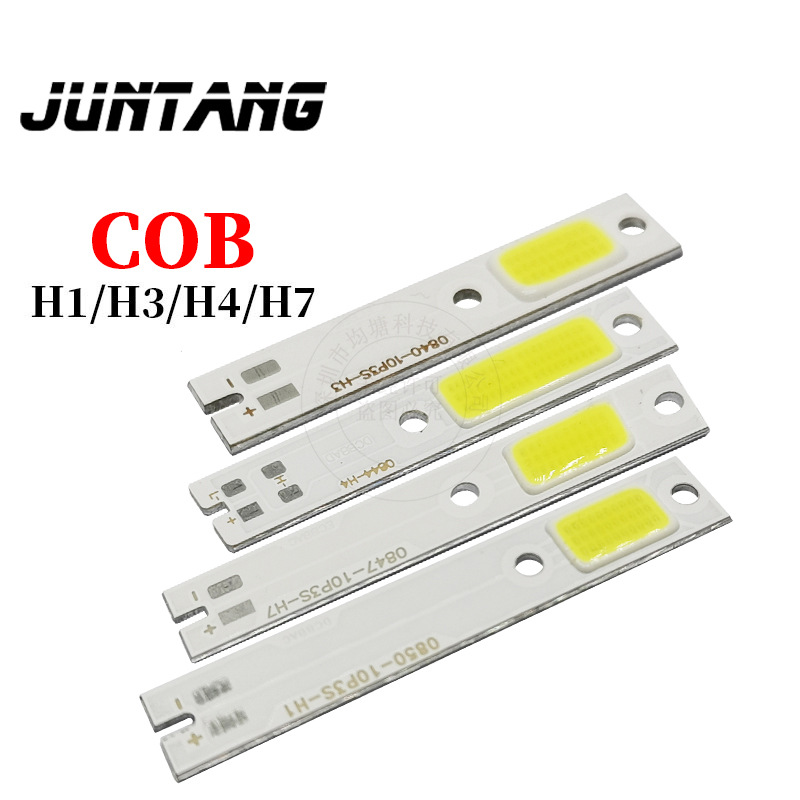 Светодиодная фара H1/4/7COB для автомобиля 6500K 30-60 чип LED