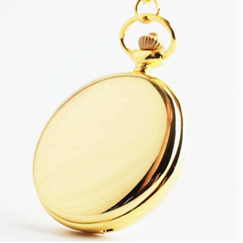 Delta Force Saiyed Pocket Watch Game Peripheral Gift Necklace Watch Polished Retro Gold Large Pocket Watch
