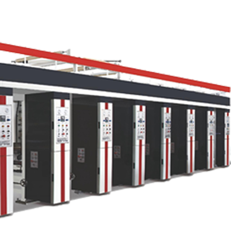 1100 Wide 8-Color Three-Motor Computer Shaft-Free Printing Machine 6-Color Linear Arrangement Combined Gravure Printing Machine