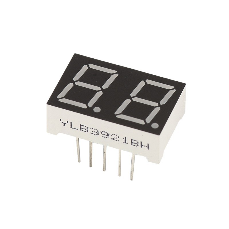 39-inch 2-digit digital tube led digital display module 0 Red digital tube co-Yin co-Yang factory wholesale