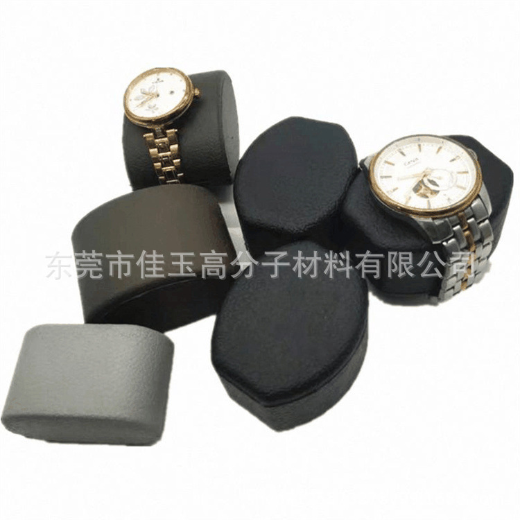 Поставка подушек для часов из ПУ-пены с медленным восстановлением, подушек для часов с текстурой солнца, подушек для демонстрации ювелирных часов, доступные скидки на большие объемы