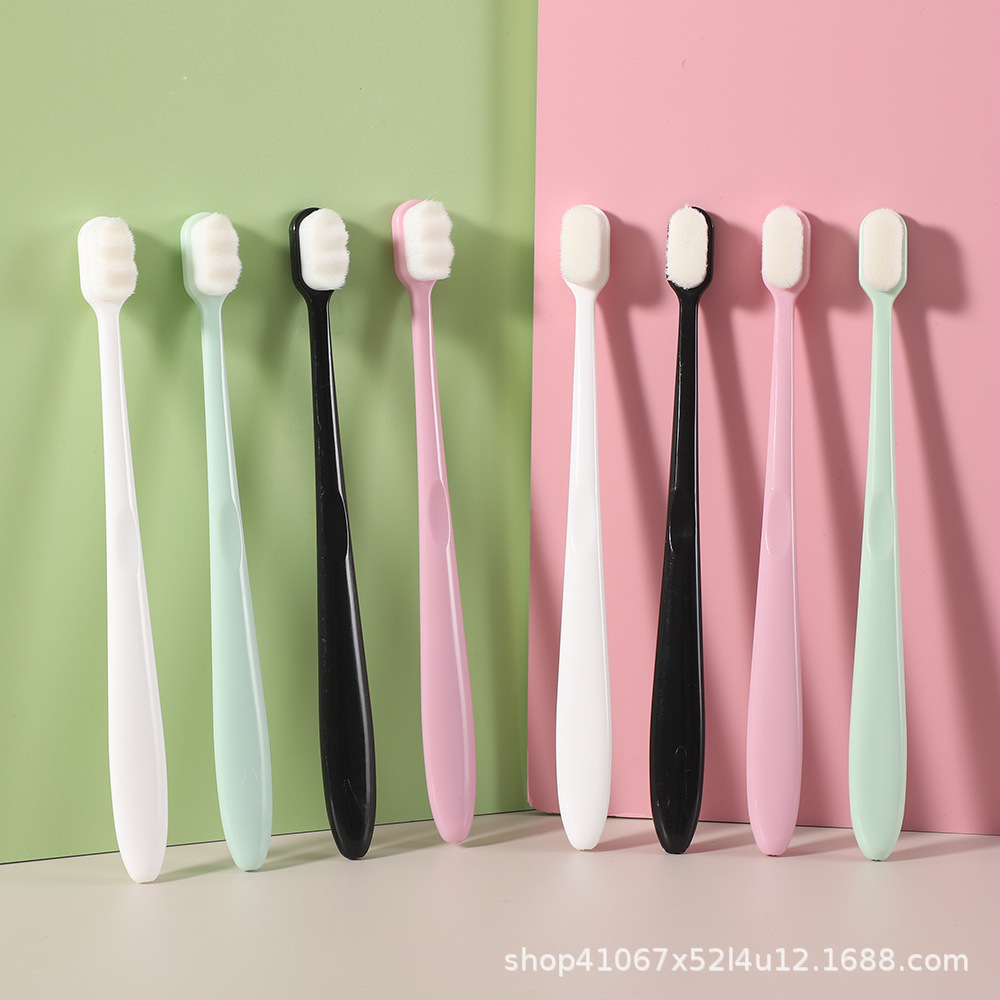 Super Soft 10,000-Bristle Toothbrush with Soft Bristles for Pregnant Women, Postpartum Toothbrush, Children's Gum and Tooth Cleaning, Individually Packaged Manufacturer Wholesale