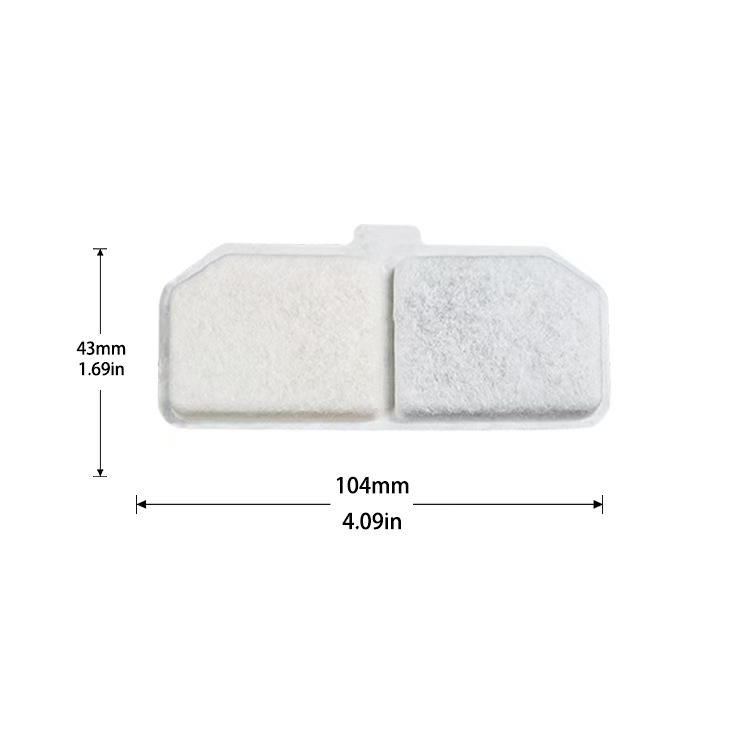 Pet Water Dispenser Filter Element Intelligent Unplugged Filter Cat Circulation Filter Water Feeder Filter Element