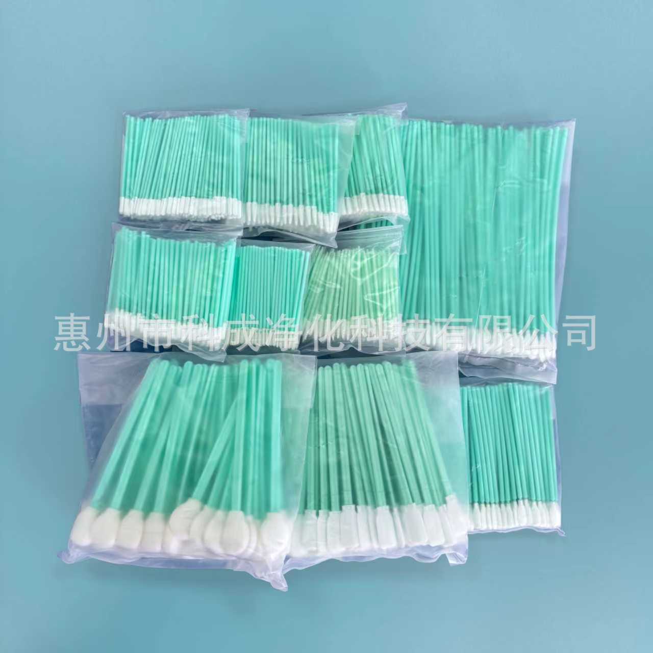 Factory Direct Sales Small Pointed Sponge Stick Dust-Free Clean Room Fiber Optic Industrial Wiping Polypropylene Stick