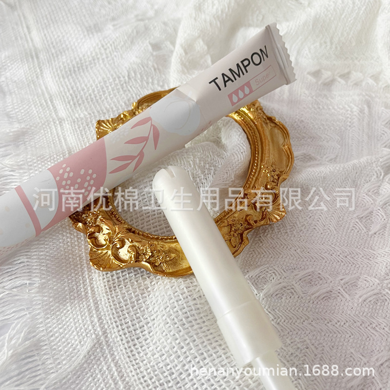 Wholesale Catheter Tampons with Built-In Invisible Non-Sensory Napkins, Menstrual Cotton Swabs, Sanitary Napkins, Menstrual Swimming