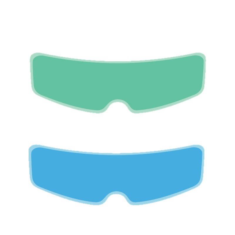 For Motorcycle Helmet Anti-fog Film Helmet Rain Film Helmet Anti-fog Patch Helmet Rain Anti-fog Film