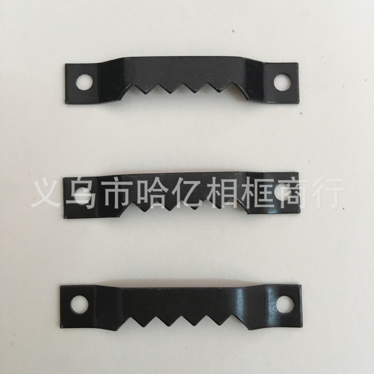 Photo frame crafts Sawtooth hanging black single thickened Sawtooth hanging