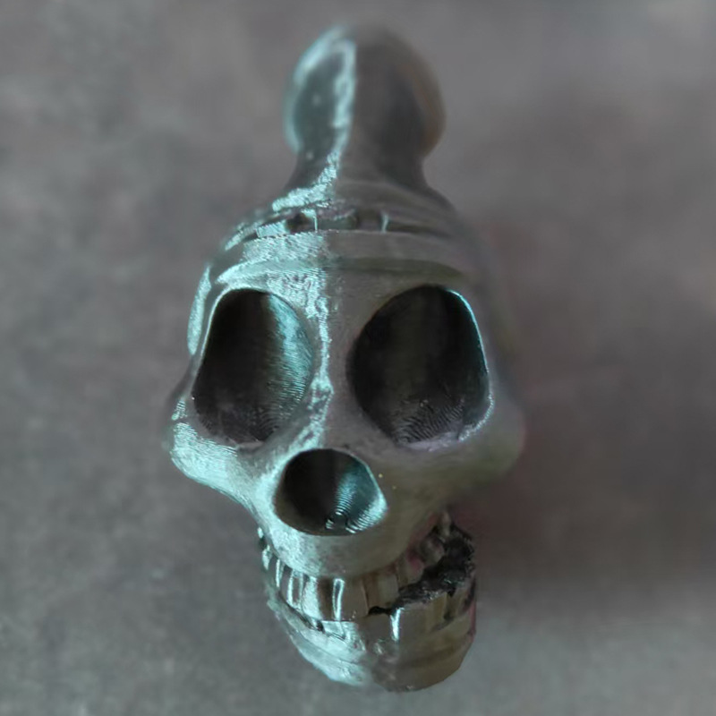 3D Printed Aztec Death Whistle Skull Death Bone Skull Halloween Horror Decoration Personalized Ornaments