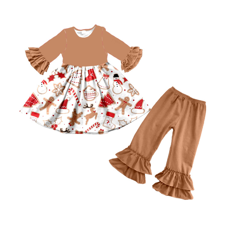 Высококачественная одежда для детей, печатная, милые креативные осенние костюмы