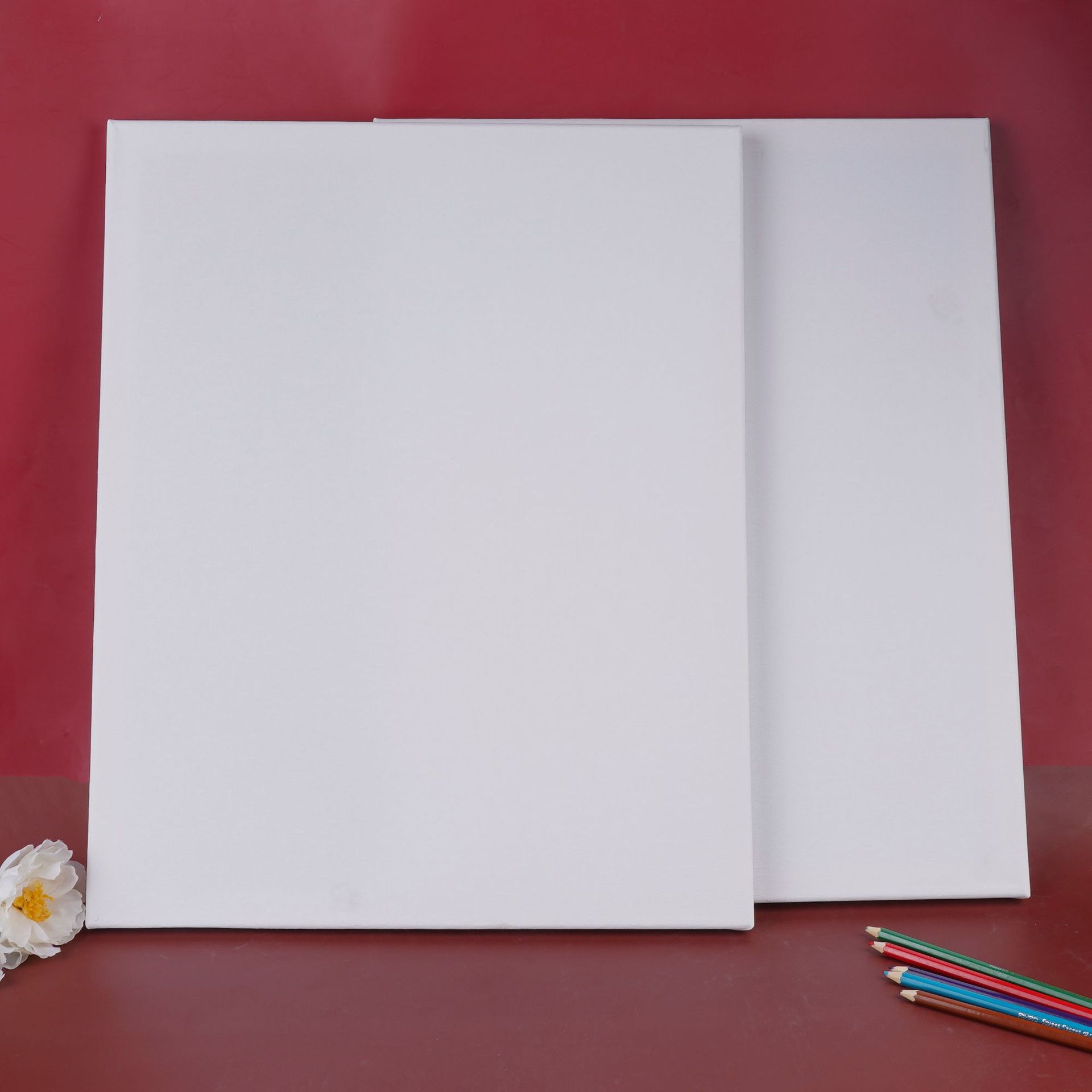 Factory custom cotton linen propylene diy oil painting frame spot hair oil painting frame canvas frame art painting board for students