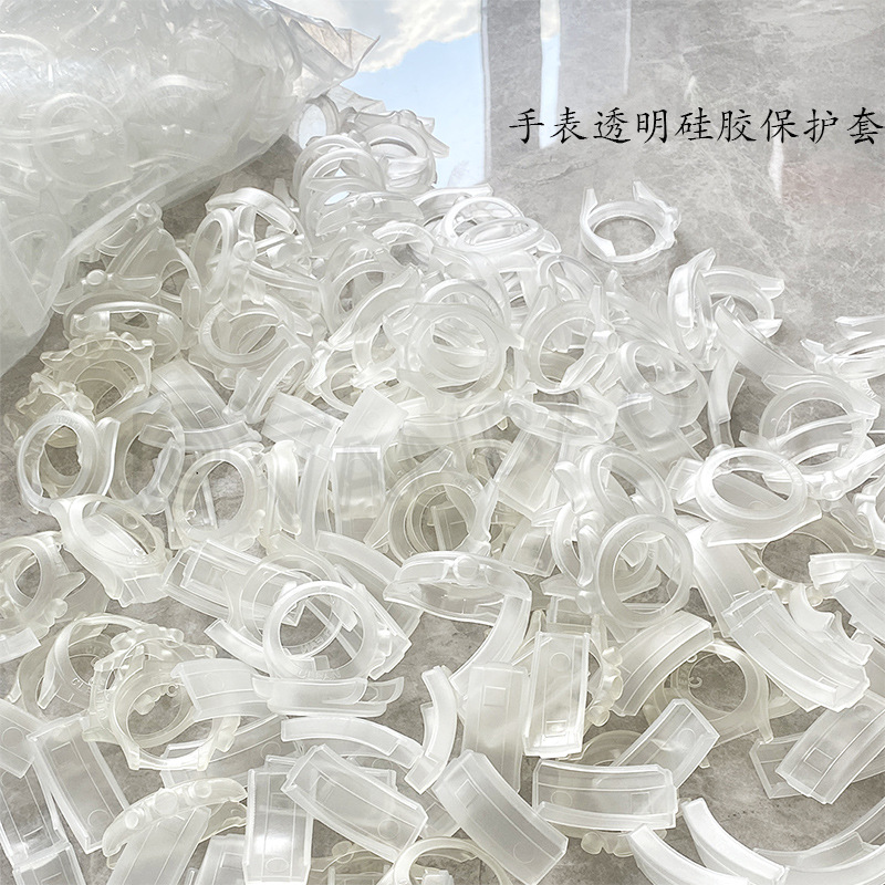 Watch Protective Shell Transparent Silicone Cover for Water Ghost 40mm Watch Diameter Submariners Watch Accessories Scratch-resistant Waterproof Watch Cover