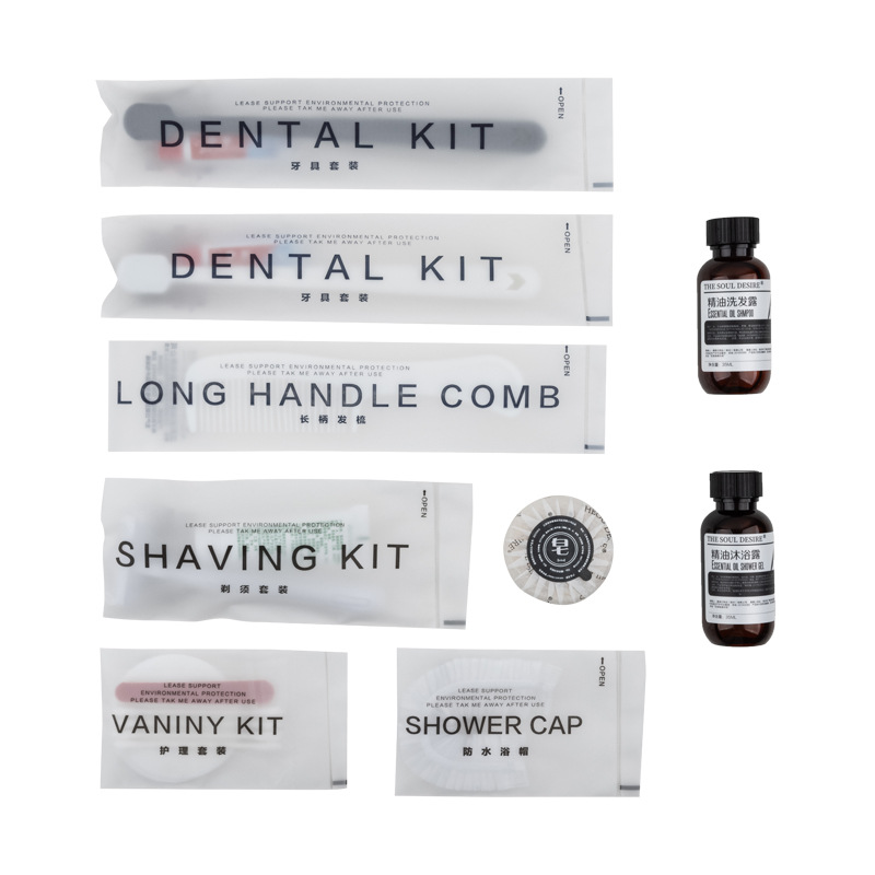 B&B Hotel Disposable Toothbrush with Paste Soft Bristles Wide Head Toothbrush Hotel Supplies Disposable Toiletries Set