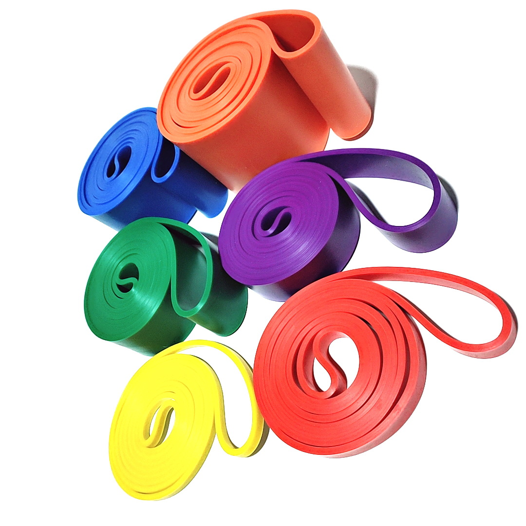 Yoga Stretch Band Resistance Band Strength Stretch Training Band Sports Fitness Latex TPE2080 Tension Rope Thick Circle