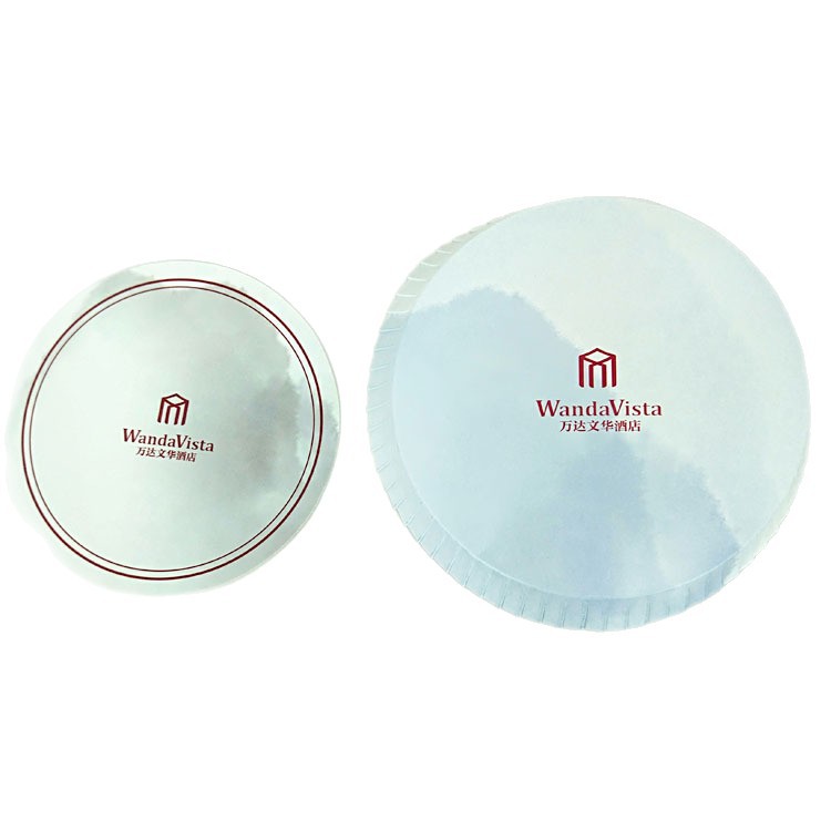 Source Manufacturer Household Anti-Slip Coaster Customized Dining Table Insulation Pad Office Anti-Scalding Coaster Simple and Durable Printed Logo