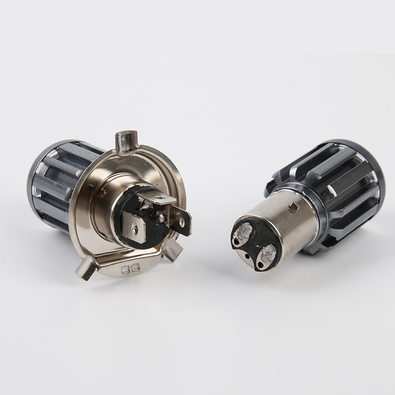 P15Dh4H6 Motorcycle Spotlight Electric Vehicle 3570Led Modified Light Two-Color Far and Low Beam Headlight