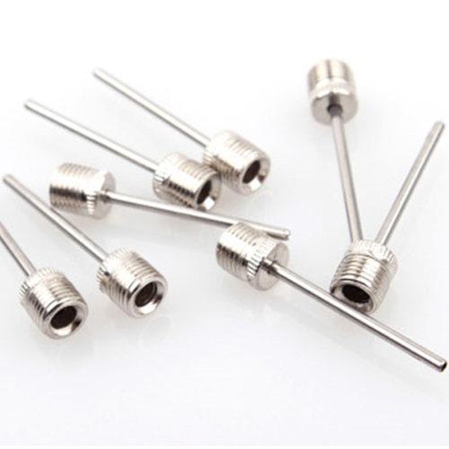 Насос для мячей, игла для мяча, чистая сталь, синяя, для футбольных и волейбольных мячей, надувная игла, нержавеющая сталь, заводская цена