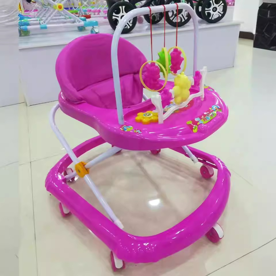 New Baby Baby Baby Baby U-shaped Walking Car Assistant Walking Car Anti-rollover Multifunctional Folding Car