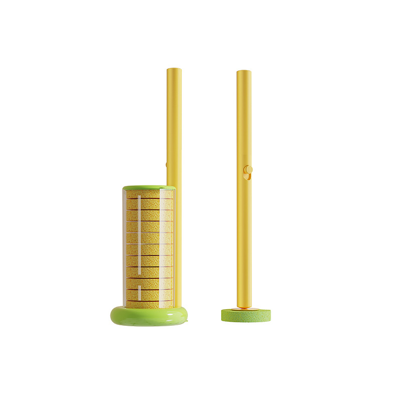 Disposable Toilet Brush Set Bathroom No Dead Ends Sterile Household Disposable Replacement Cleaning Brush Head Toilet Brush