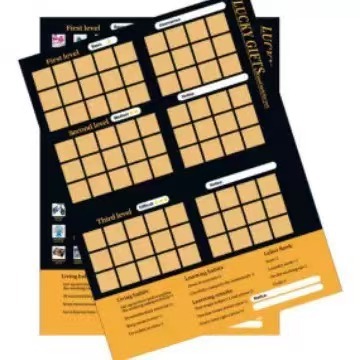 Cross-Border New Product Valentine's Day Scratch-Off Greeting Card 50 Sex Positions Challenge Scratch-Off Card Couple Gift