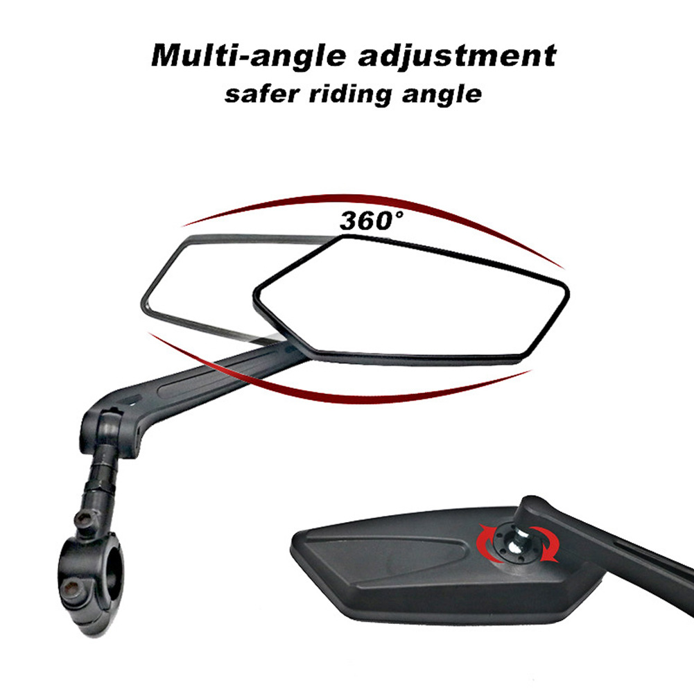 Bicycle Electric Car Rearview Mirror Mountain Bike reflector riding safety HD reflective rearview mirror bicycle accessories