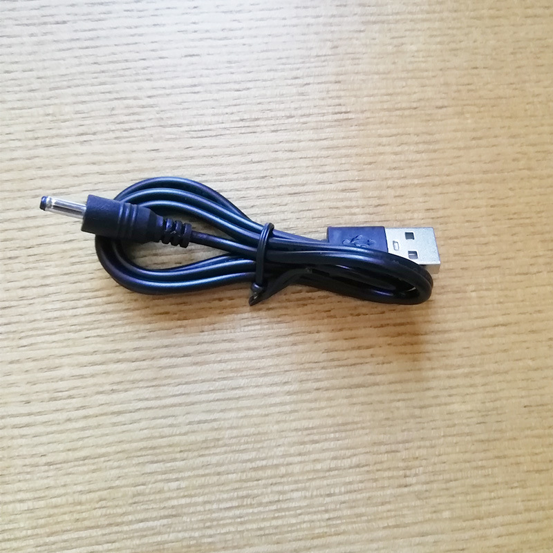 Mobile phone step meter pedometer power cord DC power cord USB to 3.5