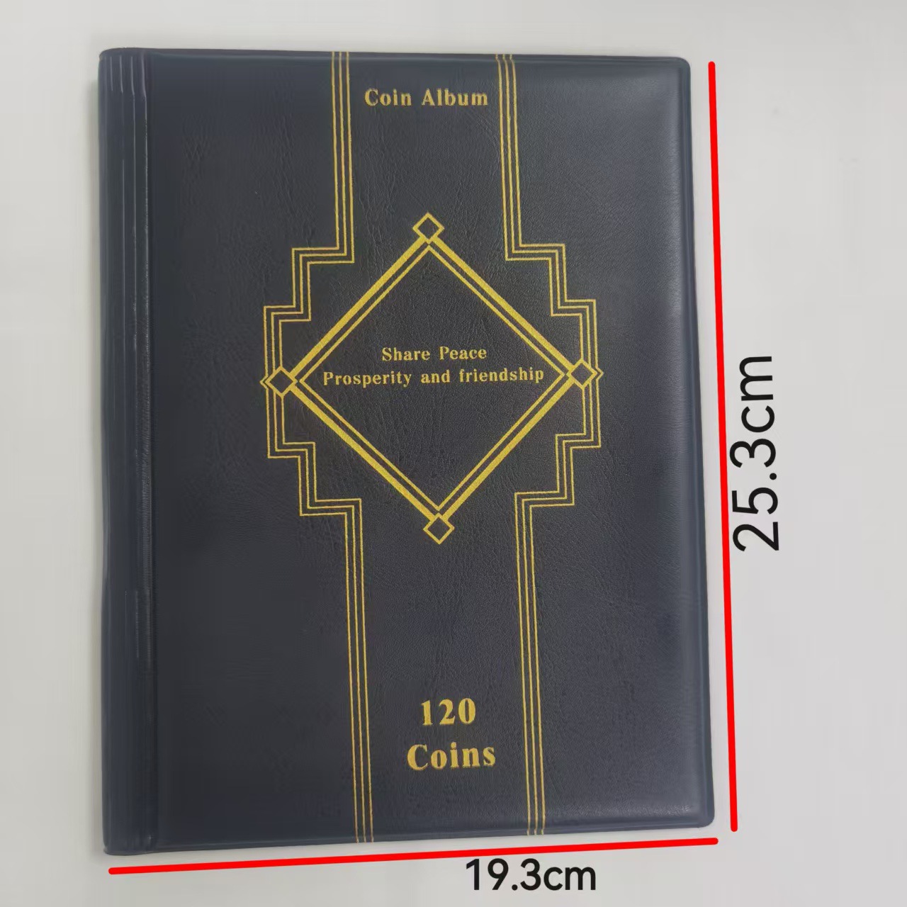 120 большой альбом для коллекции монет альбом для коллекции монет альбом для коллекции марок древние монеты ПВХ английская версия