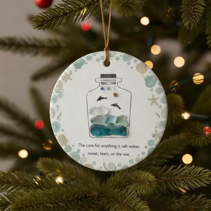 Acrylic Cross-Border New Product Flat Decorative Pendant Gift for Christmas Friendship Decorative Pendant