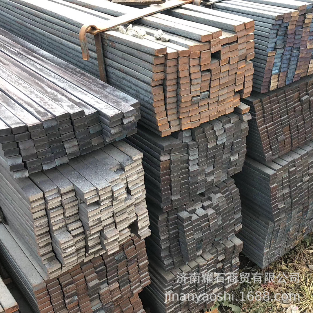 Квадратный стальной пруток Q235B, массивный квадратный стальной пруток Q355B, горячекатаная прямоугольная плоская сталь, холоднокатанный квадратный стальной пруток 16MnA3