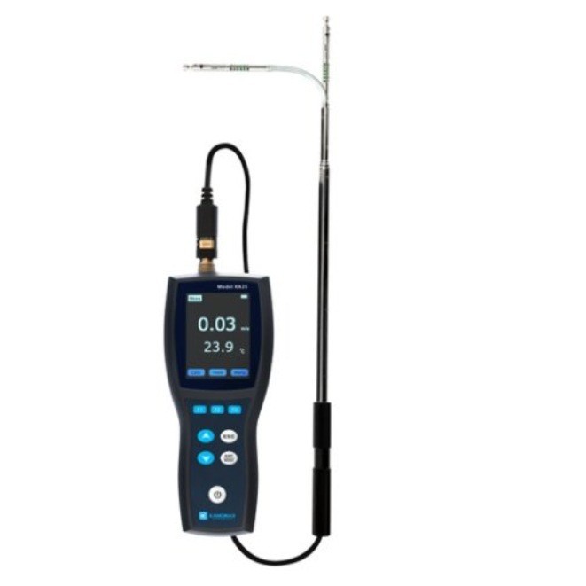 Japan's Kanomax Thermal Wind Speed and Air Volume Meter Ka25 Test Data Can Be Maintained