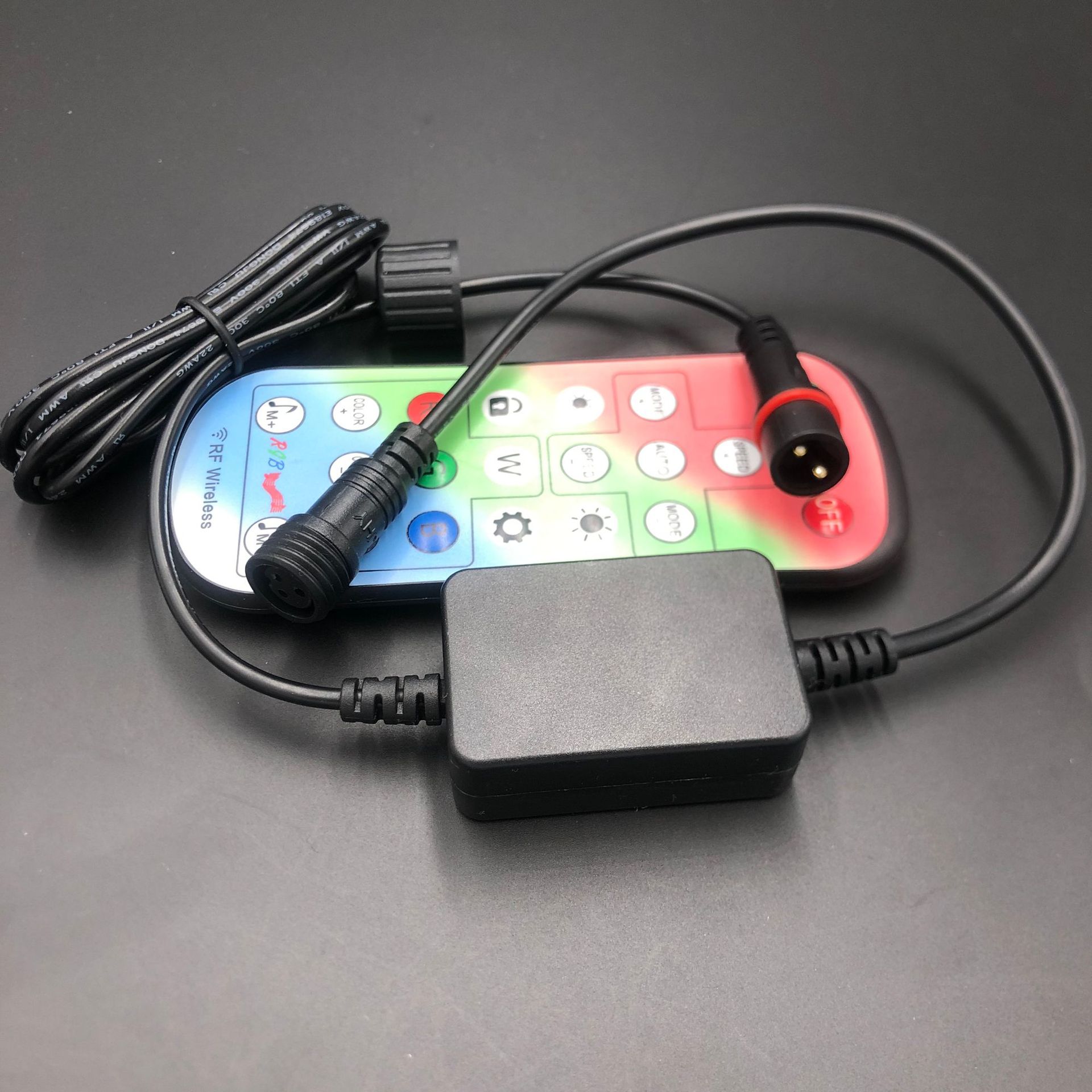 Led Integrated Waterproof Power Controller Graffiti Colorful Outdoor Glue-Filled Waterproof Ip67 Integrated Power Control