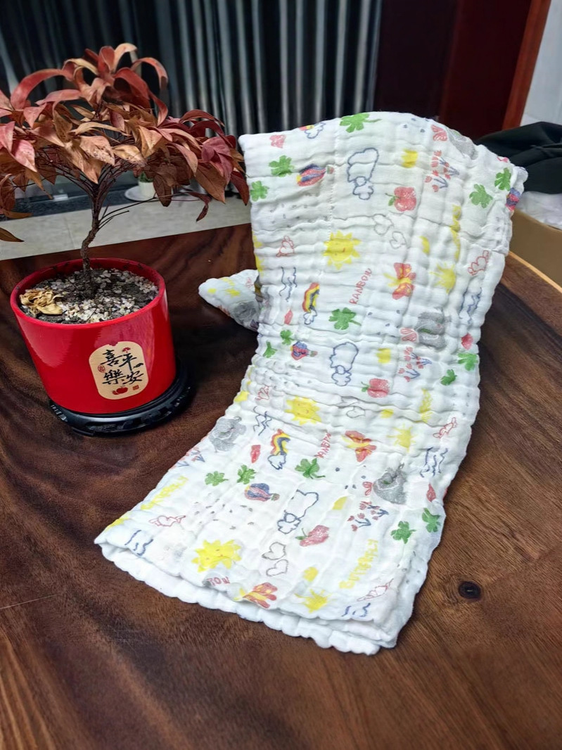 Children's Clothing, Infant Bedding, Class a Seersucker Bath Towel, Pure Cotton Newborn Pure Cotton Winter Single Quilt