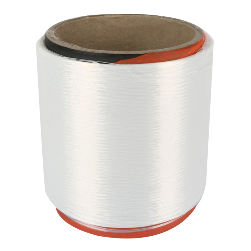 Manufacturer Supplies 150/96 Polyester Low-Elastic Yarn Shipped from Shaoxing and Yancheng, Dyed and Bleached, Large Chemical Fiber Dty Ultra-Fine