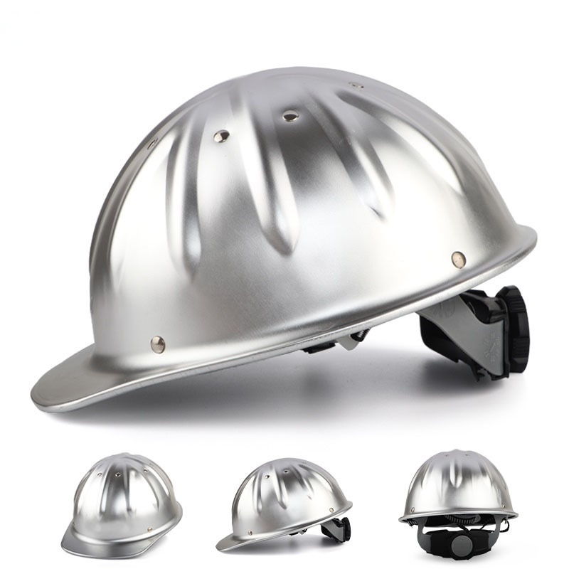 Aluminum Alloy Hashimoto Helmet Helmet Export Aluminum Alloy Helmet Protective Cap Metal Aluminum Alloy Helmet