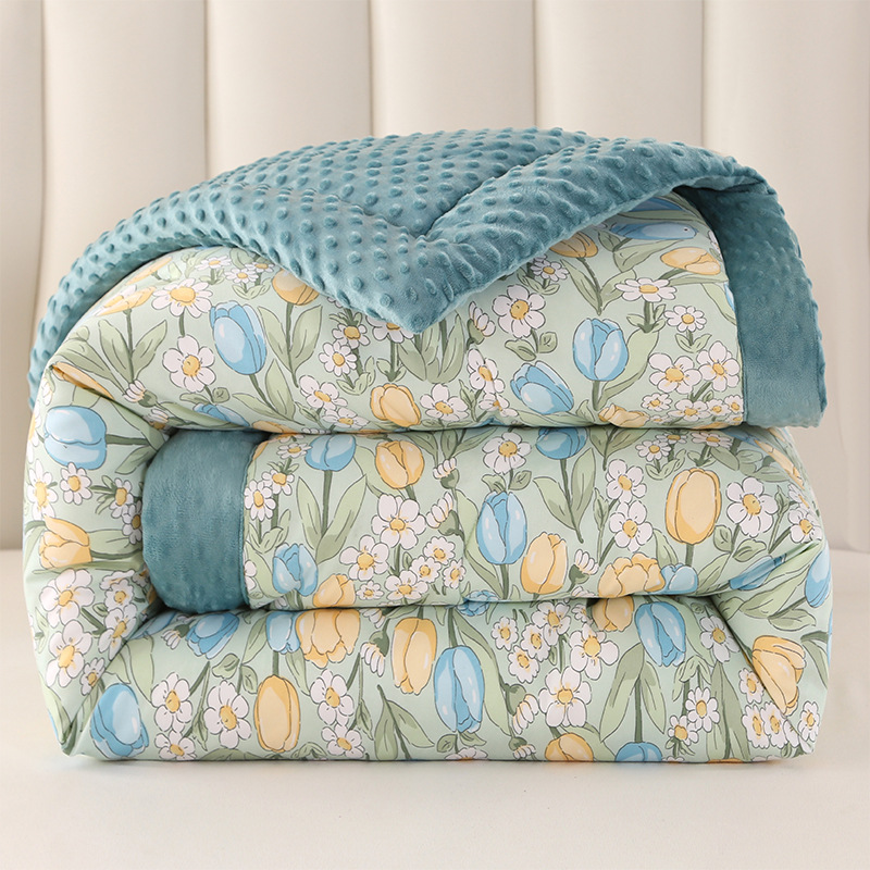 Doudou Quilt Autumn and Winter Soy Fiber Quilt Winter Quilt Thickeneded Home Bedding Winter Quilt Core Winter Quilt