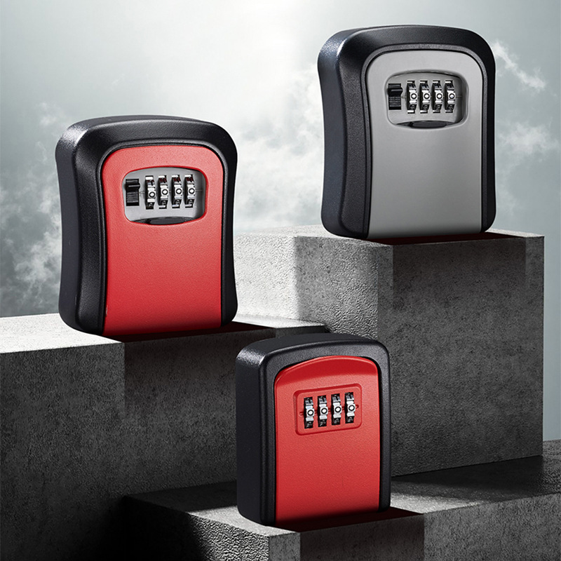 Decoration password key box homestay wall hanging site security door Cat's Eye box project password lock production Wholesale