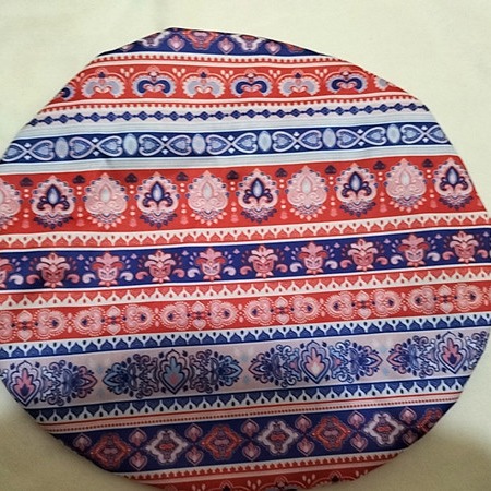 Cross-border hot sale with Cotton Bowl cover washable and reusable salad bowl dust cover fresh cloth printed cotton bowl cover