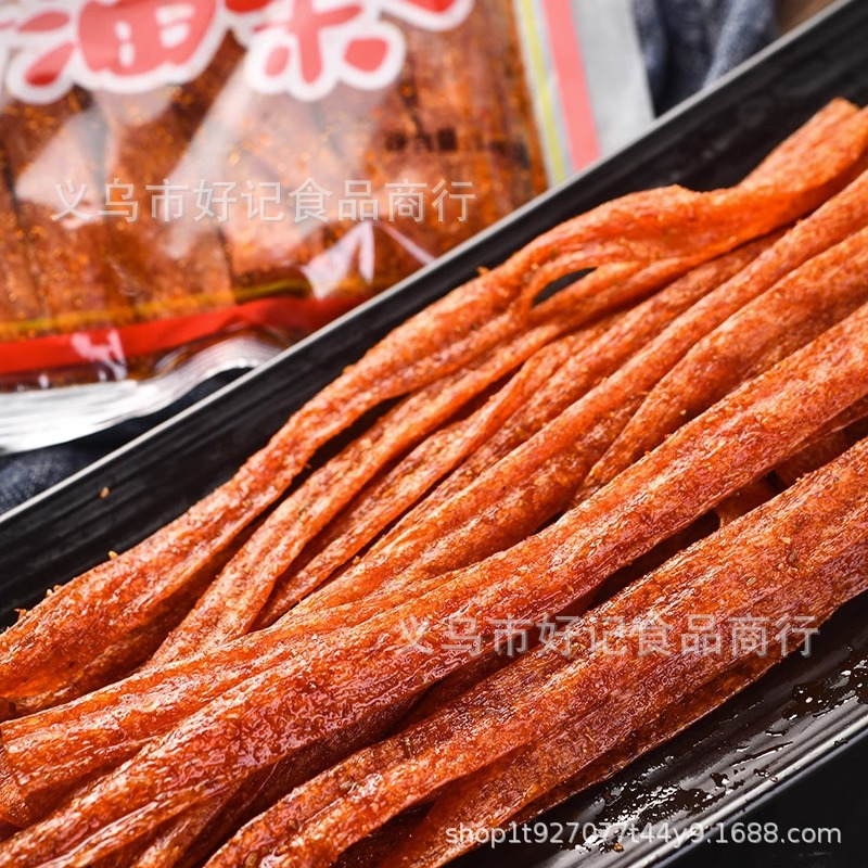 Zhou Changde Zhou's Fragrant Fried Dough Sticks Spicy Sticks Childhood Nostalgic Snacks Snacks Hunan Specialty Spicy Strips Stall Wholesale